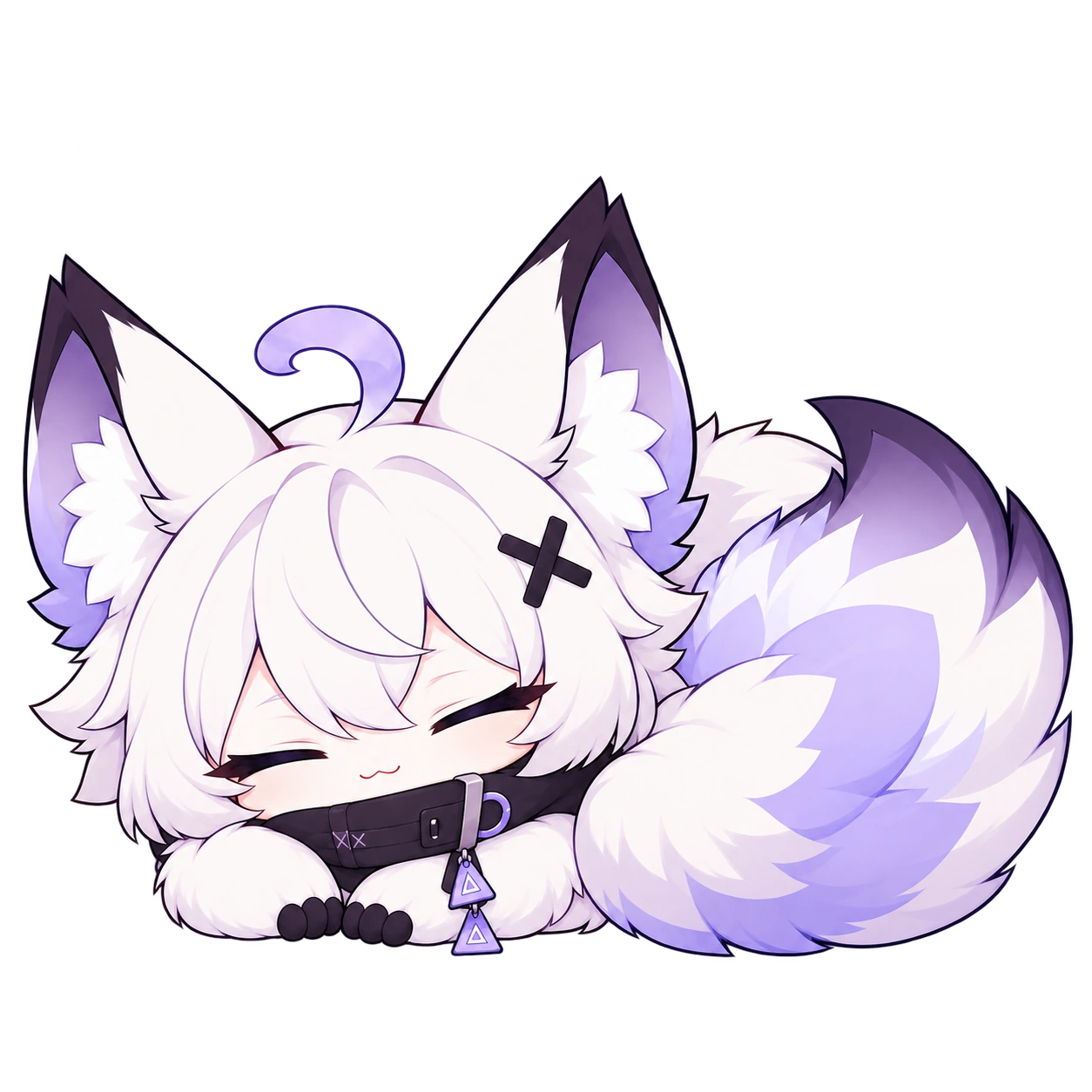 The mascot Kyalulu, asleep
